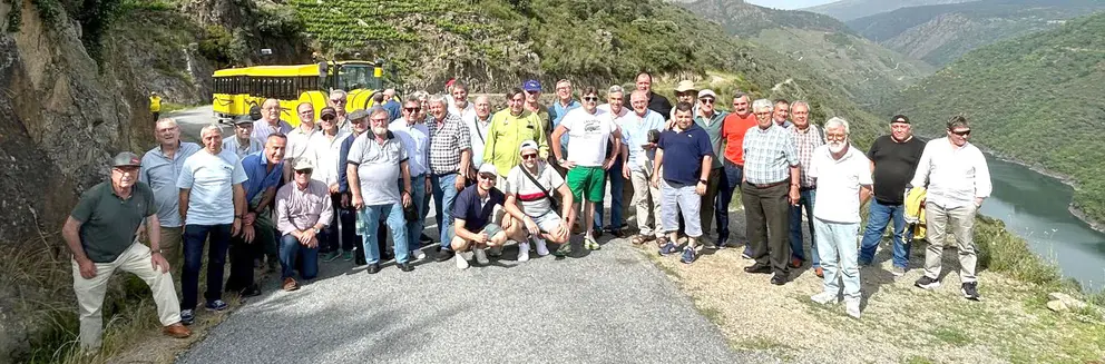 A recente visita con actividades culinarias e vitivinícolas á Ribeira Sacra.