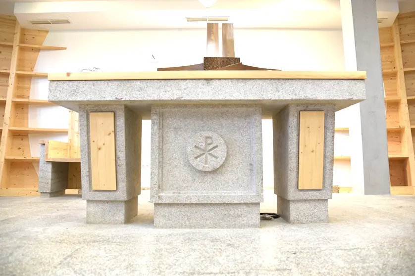 Altar de la capilla del Cristo de las Angustias