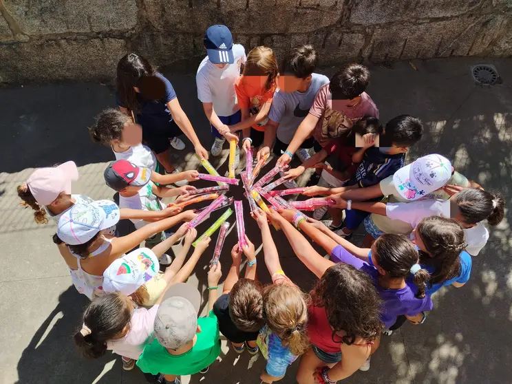 Energía y compañerismo en el campamento Ludoconcilia FEMUPO. ¡Listos para todo!