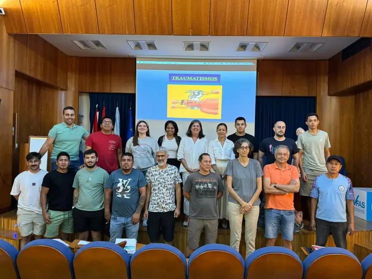 Compromiso con el talento marítimo: Asistentes al curso de Formación Básica de ARVI, preparándose para las oportunidades laborales en la cadena mar-industria.