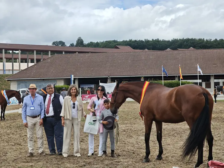 Campeona del IX Campeonato de España Pura Raza Española - Fiesta de Centurión,