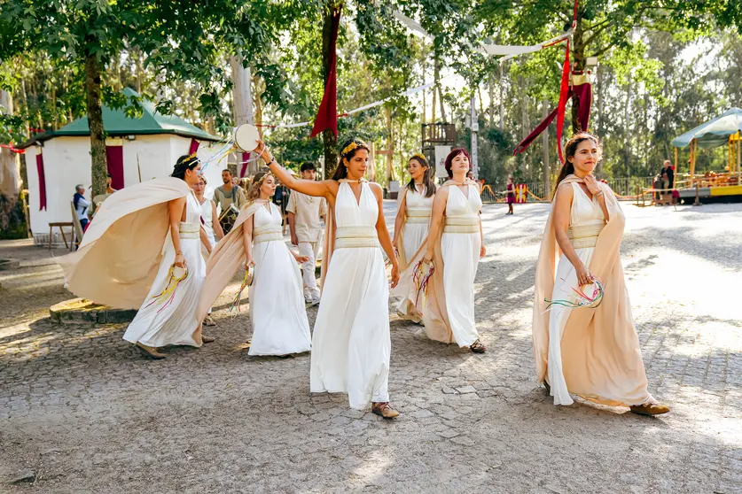 Inmersión histórica: Detalles y personajes de época, parte de la inmersión cultural que ofrece la Galaicofolia en Esposende hasta el 20 de julio.