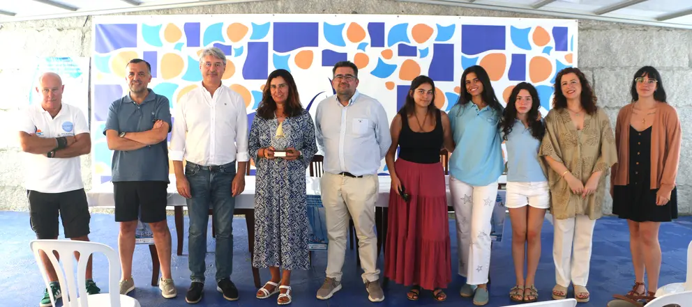 Presentadores, colaboradores y familiares de Ignacio Montenegro.