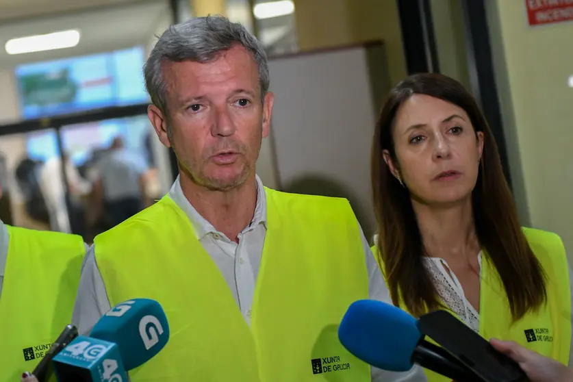 Rueda anuncia que la Xunta aprobará en el primer Consello un paquete de ayudas para los afectados por los incendios.