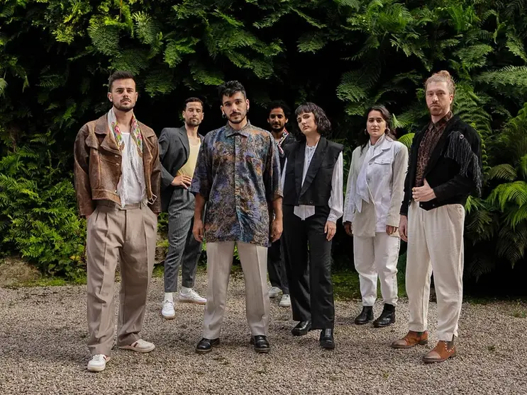 De Ninghures, la banda de folk gallego que actúa este fin de semana en Salvaterra de Miño, dentro del programa +Música de la Deputación de Pontevedra.