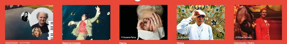 O evento destaca a música, o teatro, a dança e o humor, com espetáculos de artistas como Carlos Núñez, Vitorino e a humorista Luana do Bem.