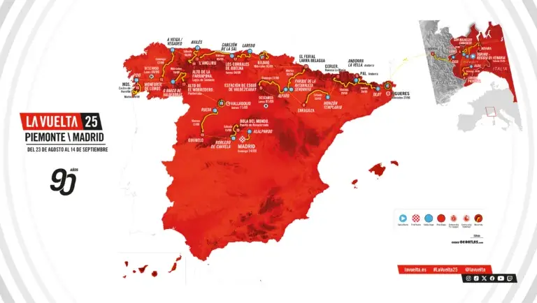 Vuelta ciclista a España 2025.