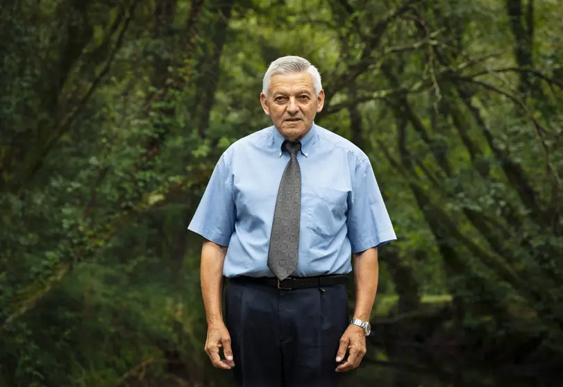 Manuel Álvarez Álvarez, un ejemplo de compromiso y trabajo silencioso, será homenajeado por su dedicación al bien común en el acto cívico de las Festas do Alivio. GUSTAVO RIVAS.