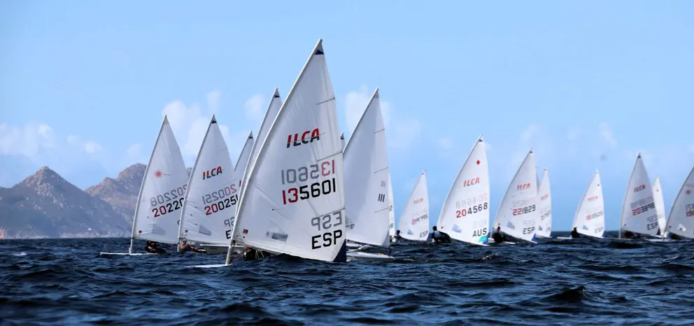 Un centenar de Ilcas en el Trofeo Xunta de Galicia. MOEBIUS.
