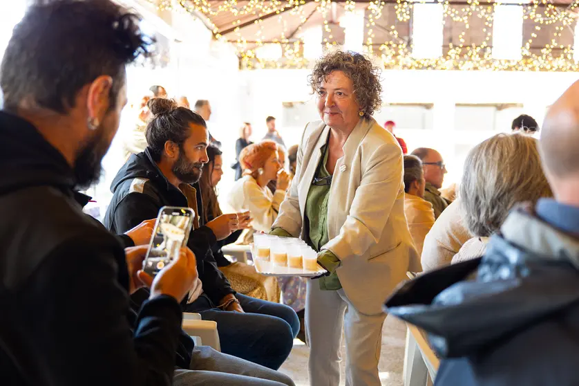 Degustación de avena negra.