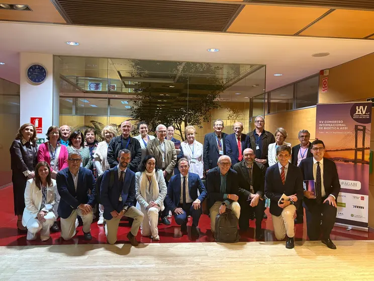 Grupo de algunos de los participantes en el congreso.
