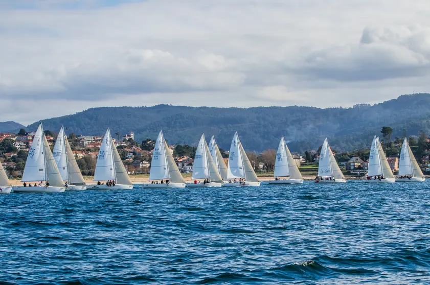 En la Liga de Otoño Gestilar J80 parciparán una veintena de tripulaciones. ROSANA CALVO.