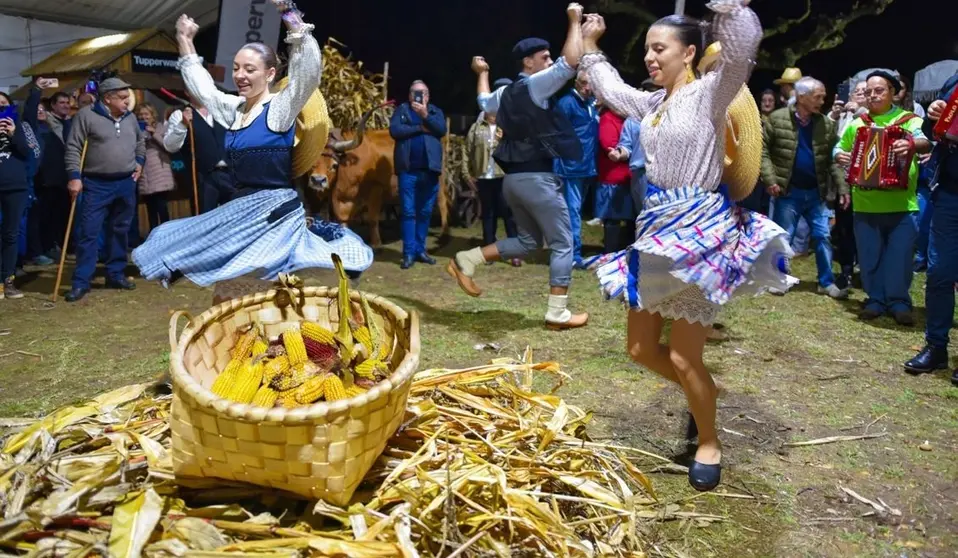 Danças e alegria contagiam a Desfolhada Tradicional de Cerdal. Uma noite única que celebra a cultura local com cantares ao desafio e folclore.