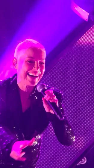 Soraya en concerto no Porriño. R. LEDO.