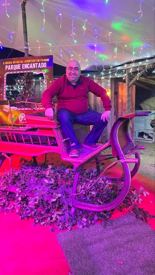 Pinto, ide&oacute;lgo y fundador de Parque de Ocio y Meriendas Panque, en Barcelos.