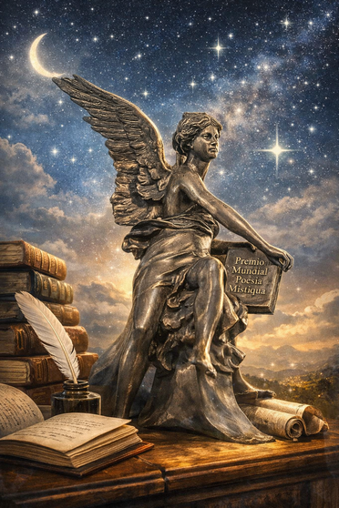 &Aacute;ngel Inspirador de la poes&iacute;a m&iacute;stica. ILUSTRACI&Oacute;N DL-G.