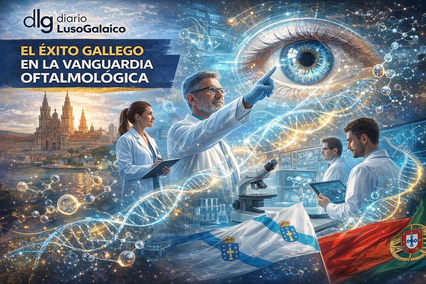 &Eacute;xito gallego en la oftalmolog&iacute;a. Departamento de Infograf&iacute;a DL-G.
