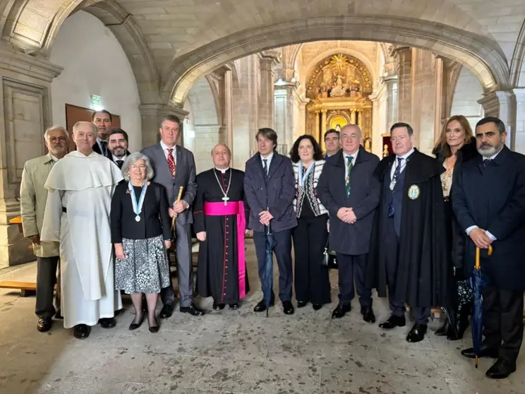 Autoridades civiles, militares y eclesi&aacute;sticas participaron en la tradicional Funci&oacute;n del Voto celebrada en la iglesia de Santo Domingo de A Coru&ntilde;a.