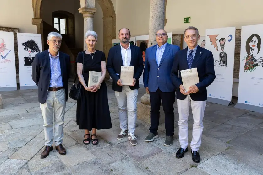 Presentaci&oacute;n de las publicaciones jacobeas promovidas por el Comit&eacute; Internacional de Expertos del Camino de Santiago y Turismo de Galicia, entre ellas el nuevo volumen de la revista cient&iacute;fica Ad Limina y el libro Mil veces a Compostela.