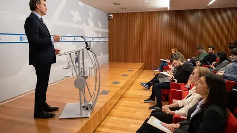 Feijóo incide en que con esta nueva línea de ayudas continúa el desarrollo de la Estrategia de Especialización Inteligente (RIS3).
