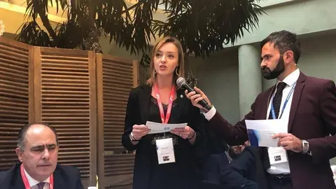 La conselleira de Política Social, Fabiola García, asistió hoy en el Comité de las Regiones a la ceremonia de entrega de los Premios Europeos de Servicios Sociales.
