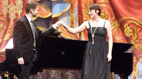 Olga Syniakova en Teatro Circo de Albacete, en 2018.   ARQUIVO. 