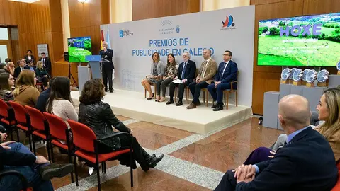 Os galardóns recoñecen campañas de publicidade feitas en lingua galega por &Rosás para Martín Códax, BAP Conde para Larsa, Pío García Audiovisuais para a Cooperativa Hoxe e IES de Leixa (Ferrol).