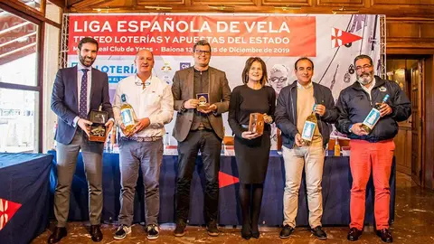La Liga Española de Vela se celebra a partir del viernes en Baiona. © ROSANA CALVO. 