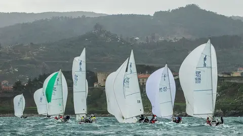 Imagen de la segunda jornada de la Liga de Otoño AXA J80.  © ROSANA CALVO.  ARCHIVO.