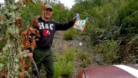 Revisando la ruta RaidTT, en la pista de los hurones, se encontr&oacute; un  n&uacute;mero cu&aacute;druple trasero (412 A. Blanco) que ciertamente perdi&oacute; en la edici&oacute;n del a&ntilde;o pasado.