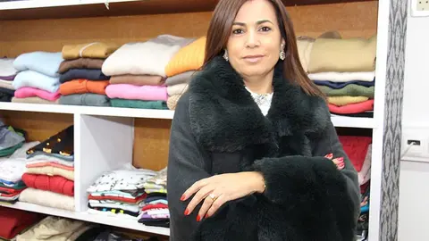 Isabel Vilaverde, presidenta de la parroquia de Bertiandos.