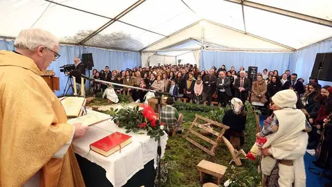 Un total de 2500 personas visitaron el  Belen Viviente durante los días en los que estuvo abierto lo publico. 