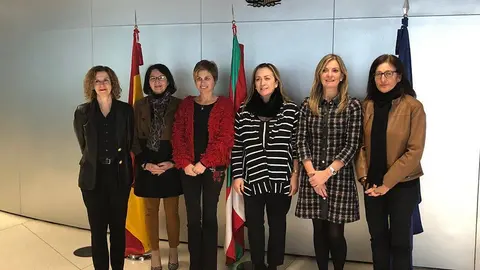  Representantes de las cuatro comunidades autónomas que integran la marca España Verde. 