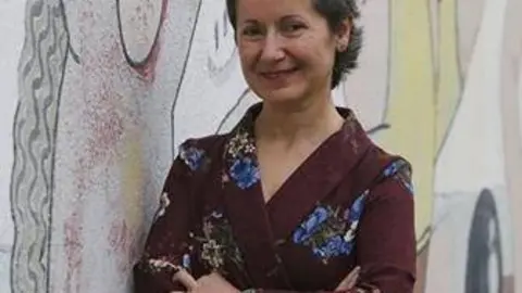 Carmiña Barro Pita, presidenta da Federación. 