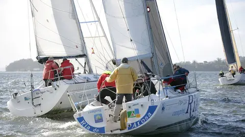 Salida de la regata.