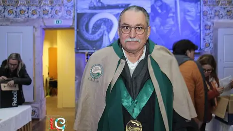 JoãoJoao Antonio Guterres Pereira, confrade fundador da Confraría da Lampreia do rio Minho.