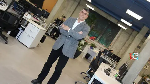 Sergio Fernández Costa, director de Enerta, en su sede en Pontevedra. 