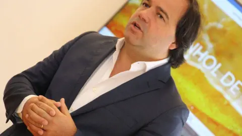 El alcalde de Vizela, Victor Hugo Salgado. 