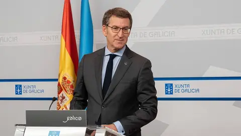 
Intervención del presidente de la Xunta, Alberto Núñez Feijóo, tras la Reunión Extraordinaria del Consello de la Xunta.