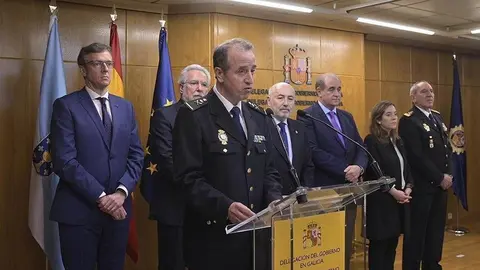 Toma de posesión do Xefe Superior de Policía de Galicia, José Luis Balseiro Vigo.
