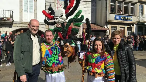 Nava Castro participa en las celebraciones del Entroido de Viana do Bolo y de la Fiesta de la Androlla, de Interés Turístico de Galicia.