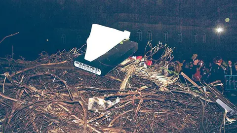 Enterro do Bacallau o ano pasado. 