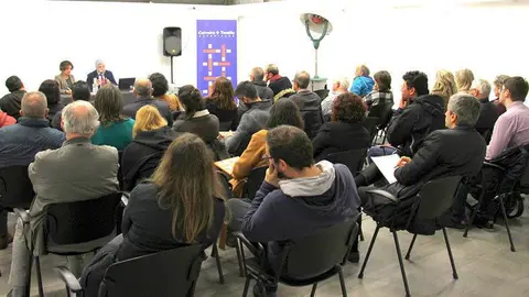 Un momento de la presentación. 