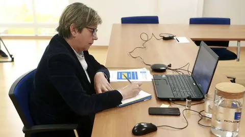 La conselleira del Mar mantuvo una reunión por videoconferencia con el ministro de Agricultura, Pesca y Alimentación y con el resto de consejeros autonómicos del ramo.
