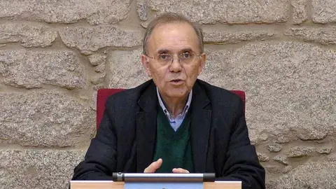 Xosé Represas nunha foto de marzo 2020. 