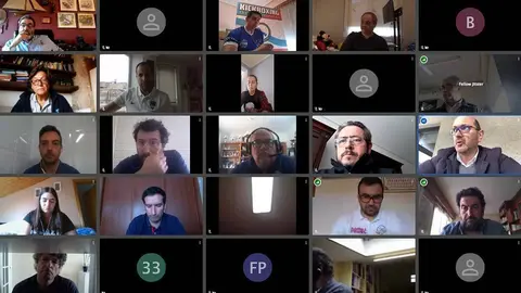 O secretario xeral, José Ramón Lete Lasa, mantivo esta mañá unha xuntanza coa Unión de Federacións Deportivas Galegas (Ufedega).