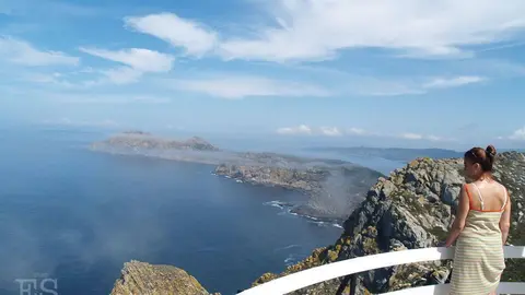 Uno de los miradores de Cíes. R.L.