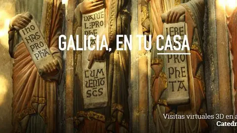 La Xunta impulsa un microsite que permite hacer recorridos por parte del Patrimonio de la Humanidad gallego y más de 70 iglesias y monasterios.
