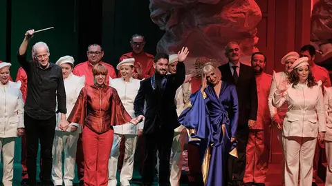 A Real Filharmonía de Galicia estreou esta ópera en novembro de 2019 no Auditorio de Galicia, en Santiago de Compostela, baixo a batuta do seu director titular e artístico, Paul Daniel, coa colaboración como director asistente do mestre galego Pablo Devigo. 