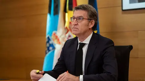 O titular do Goberno galego mantivo hoxe a undécima videoconferencia co Goberno central e os outros presidentes autonómicos